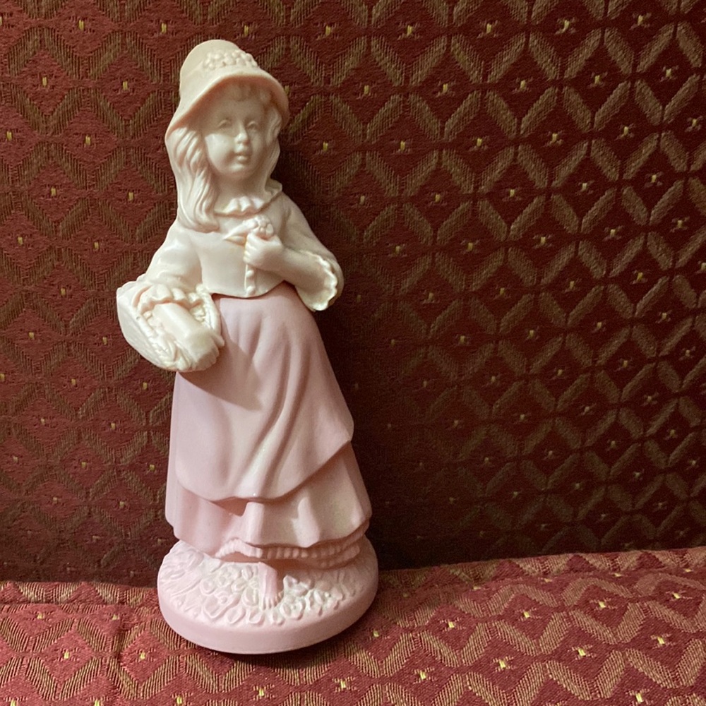 Avon perfume bottle girl